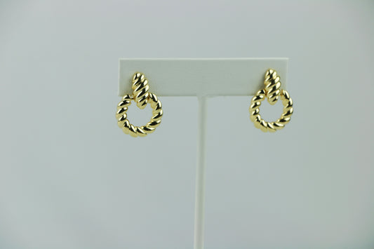Croissant Drop Earrings
