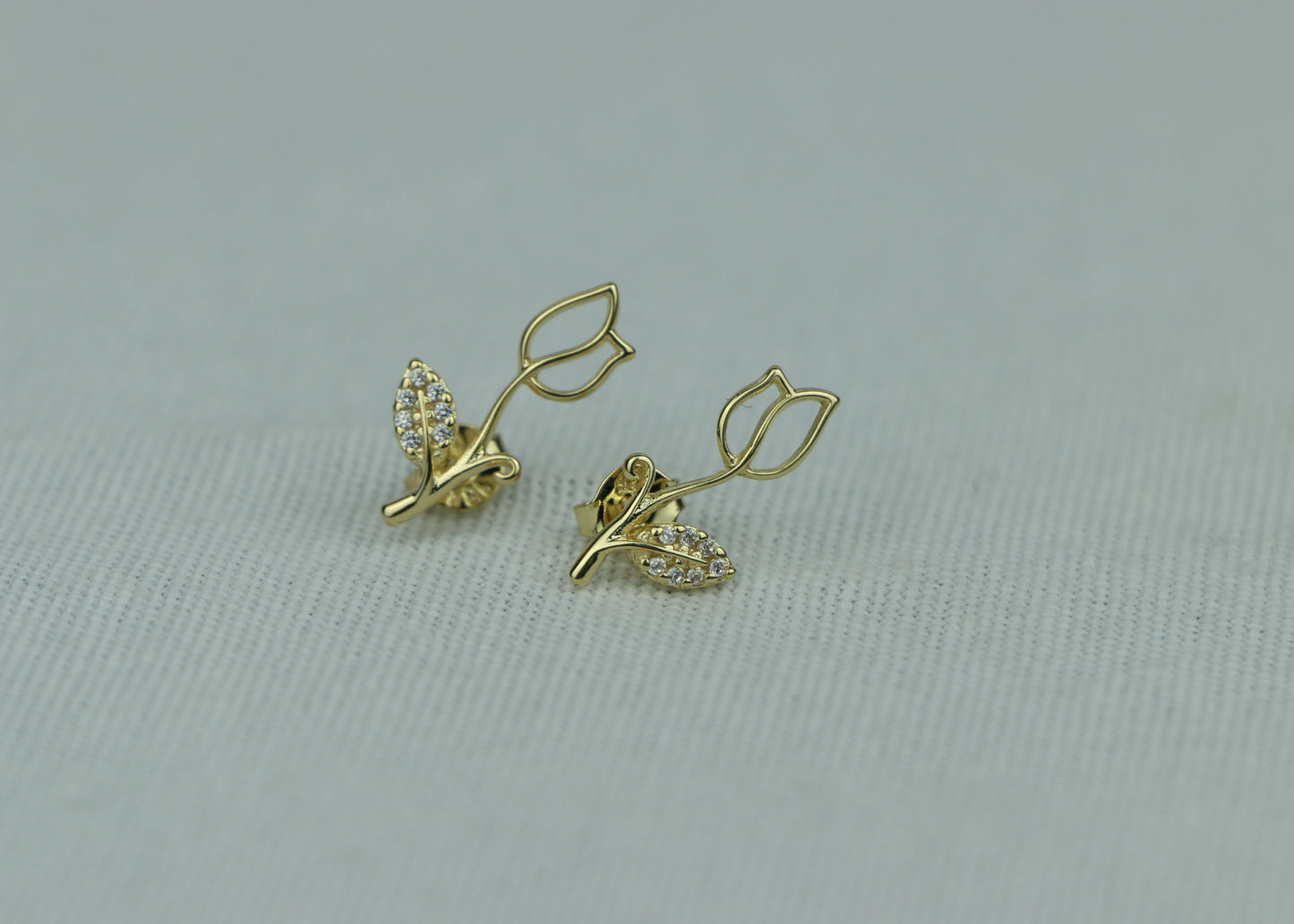 Tulip Stud Earrings
