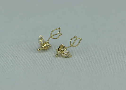 Tulip Stud Earrings