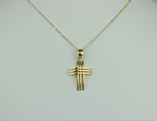 Deluxe Unisex Cross Pendant